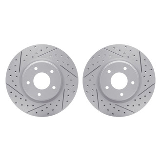 R1 Concepts® - Drilled and Slotted Brake Rotor Set