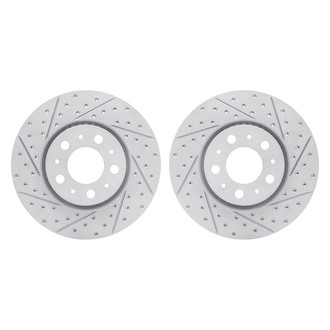 R1 Concepts® - Drilled and Slotted Disc Brake Rotor Set