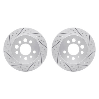 R1 Concepts® - Drilled and Slotted Disc Brake Rotor Set