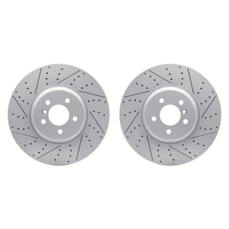 R1 Concepts® - Drilled and Slotted Brake Rotor Set