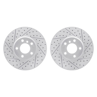 R1 Concepts® - Drilled and Slotted Brake Rotor Set