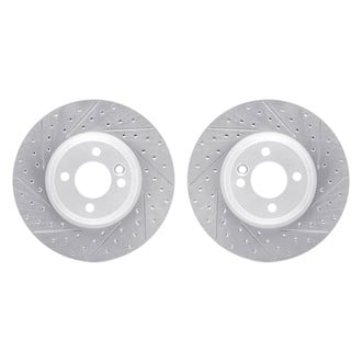 R1 Concepts® - Drilled and Slotted Brake Rotor Set