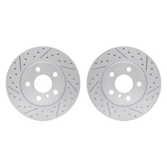 R1 Concepts® - Drilled and Slotted Disc Brake Rotor Set