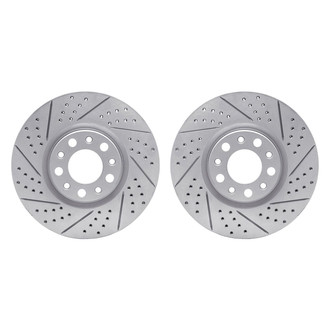 R1 Concepts® - Drilled and Slotted Disc Brake Rotor Set