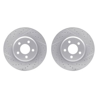 R1 Concepts® - Drilled and Slotted Disc Brake Rotor Set