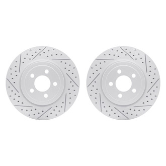 R1 Concepts® - Drilled and Slotted Disc Brake Rotor Set