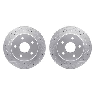 R1 Concepts® - Drilled and Slotted Brake Rotor Set