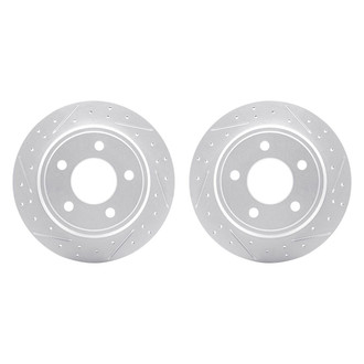R1 Concepts® - Drilled and Slotted Disc Brake Rotor Set