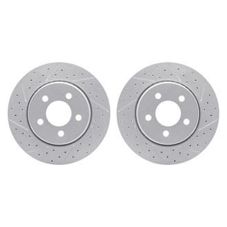 R1 Concepts® - Drilled and Slotted Disc Brake Rotor Set