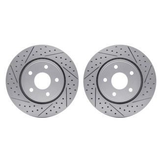 R1 Concepts® - Drilled and Slotted Disc Brake Rotor Set