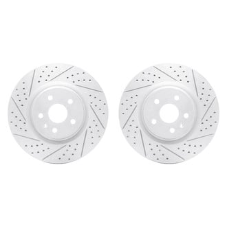 R1 Concepts® - Drilled and Slotted Disc Brake Rotor Set