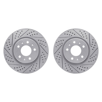 R1 Concepts® - Drilled and Slotted Brake Rotor Set