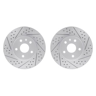 R1 Concepts® - Drilled and Slotted Brake Rotor Set