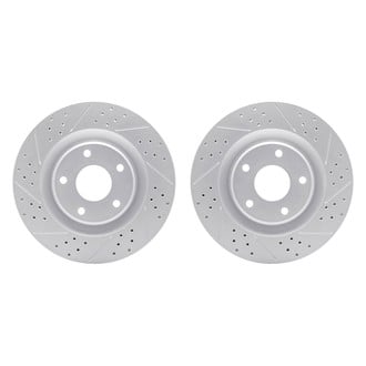 R1 Concepts® - Drilled and Slotted Brake Rotor Set