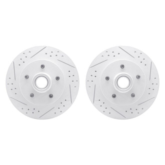 R1 Concepts® - Drilled and Slotted Disc Brake Rotor Set