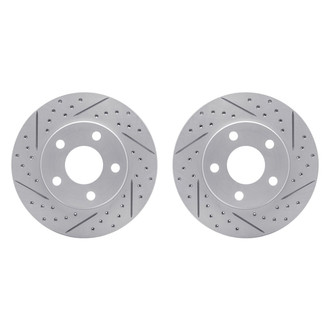 R1 Concepts® - Drilled and Slotted Brake Rotor Set