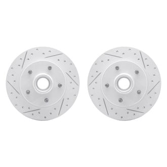 R1 Concepts® - Drilled and Slotted Disc Brake Rotor Set