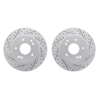 R1 Concepts® - Drilled and Slotted Brake Rotor Set