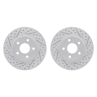 R1 Concepts® - Drilled and Slotted Disc Brake Rotor Set