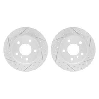 R1 Concepts® - Drilled and Slotted Brake Rotor Set