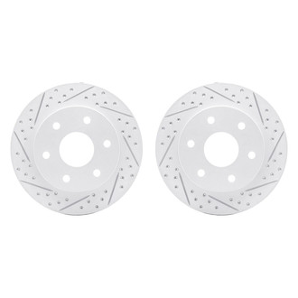 R1 Concepts® - Drilled and Slotted Disc Brake Rotor Set