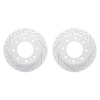 R1 Concepts® - Drilled and Slotted Disc Brake Rotor Set
