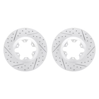 R1 Concepts® - Drilled and Slotted Disc Brake Rotor Set