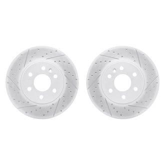 R1 Concepts® - Drilled and Slotted Disc Brake Rotor Set