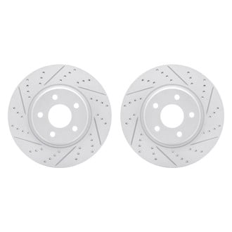 R1 Concepts® - Drilled and Slotted Brake Rotor Set