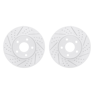 R1 Concepts® - Drilled and Slotted Disc Brake Rotor Set