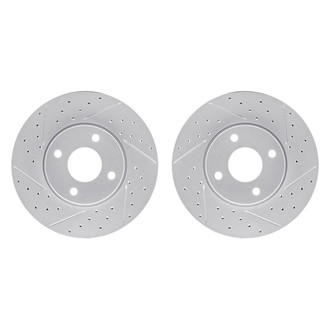 R1 Concepts® - Drilled and Slotted Brake Rotor Set