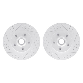 R1 Concepts® - Drilled and Slotted Disc Brake Rotor Set