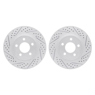 R1 Concepts® - Drilled and Slotted Brake Rotor Set