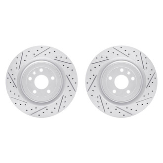 R1 Concepts® - Drilled and Slotted Disc Brake Rotor Set