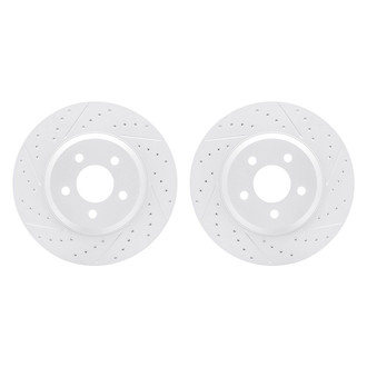 R1 Concepts® - Drilled and Slotted Brake Rotor Set