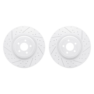 R1 Concepts® - Drilled and Slotted Disc Brake Rotor Set