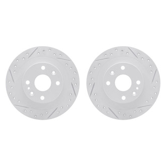 R1 Concepts® - Drilled and Slotted Brake Rotor Set