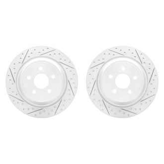 R1 Concepts® - Drilled and Slotted Disc Brake Rotor Set