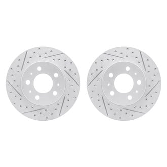 R1 Concepts® - Drilled and Slotted Brake Rotor Set