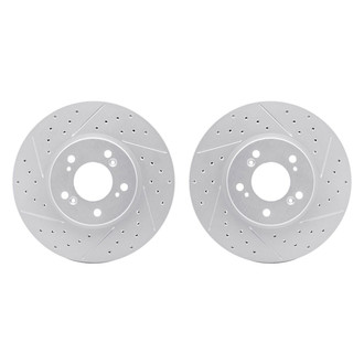 R1 Concepts® - Drilled and Slotted Brake Rotor Set