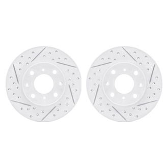 R1 Concepts® - Drilled and Slotted Disc Brake Rotor Set