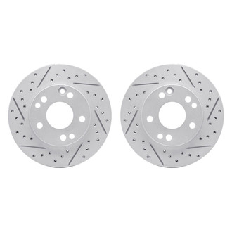 R1 Concepts® - Drilled and Slotted Brake Rotor Set