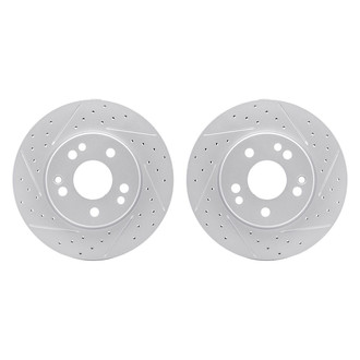 R1 Concepts® - Drilled and Slotted Brake Rotor Set