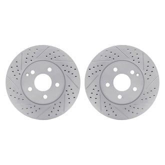 R1 Concepts® - Drilled and Slotted Brake Rotor Set
