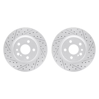 R1 Concepts® - Drilled and Slotted Brake Rotor Set
