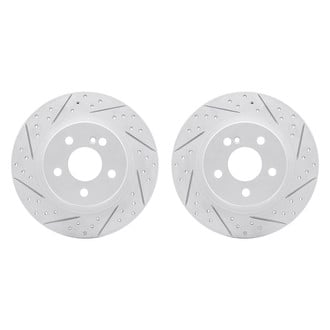 R1 Concepts® - Drilled and Slotted Brake Rotor Set