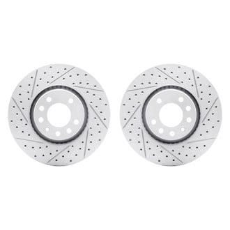 R1 Concepts® - Drilled and Slotted Brake Rotor Set