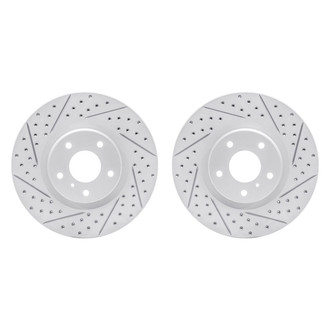 R1 Concepts® - Drilled and Slotted Disc Brake Rotor Set