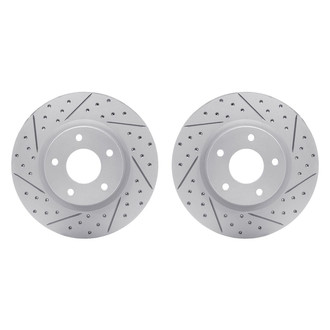 R1 Concepts® - Drilled and Slotted Disc Brake Rotor Set