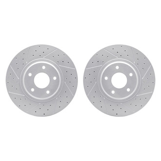 R1 Concepts® - Drilled and Slotted Brake Rotor Set